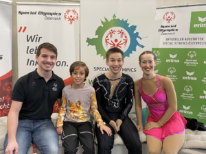 Eiskunstlaufverein Ausserfern bei den Nationalen Special Olympics Winterspielen in Graz